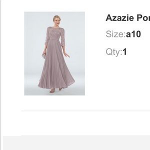 Bridesmaid or MOB Dress size 10